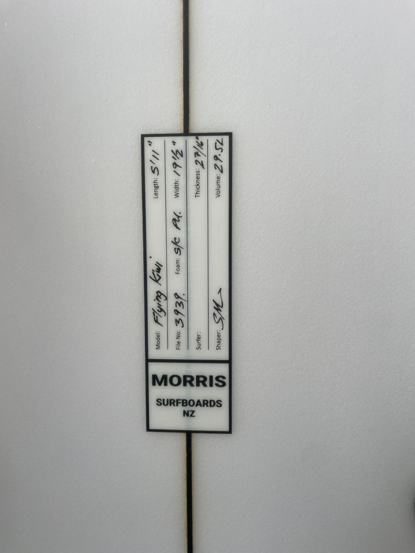 5'11 Flying Kiwi Shortboard