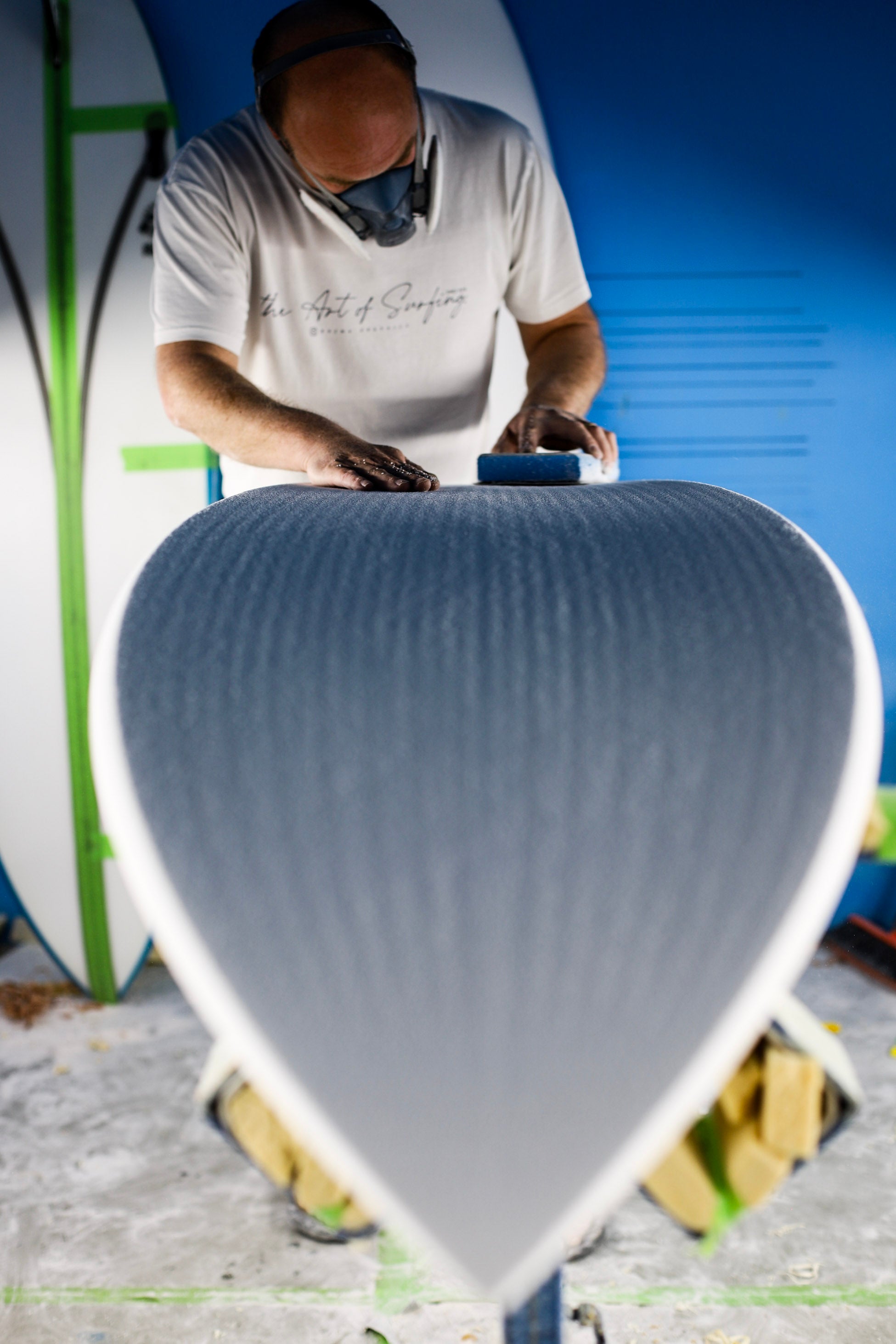 6'1 Performance Retro Fish - Handshape – Morris Surfboards