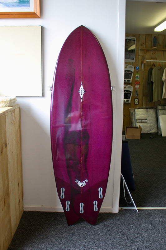 6'1 Side Cut Retro Fish - Handshape